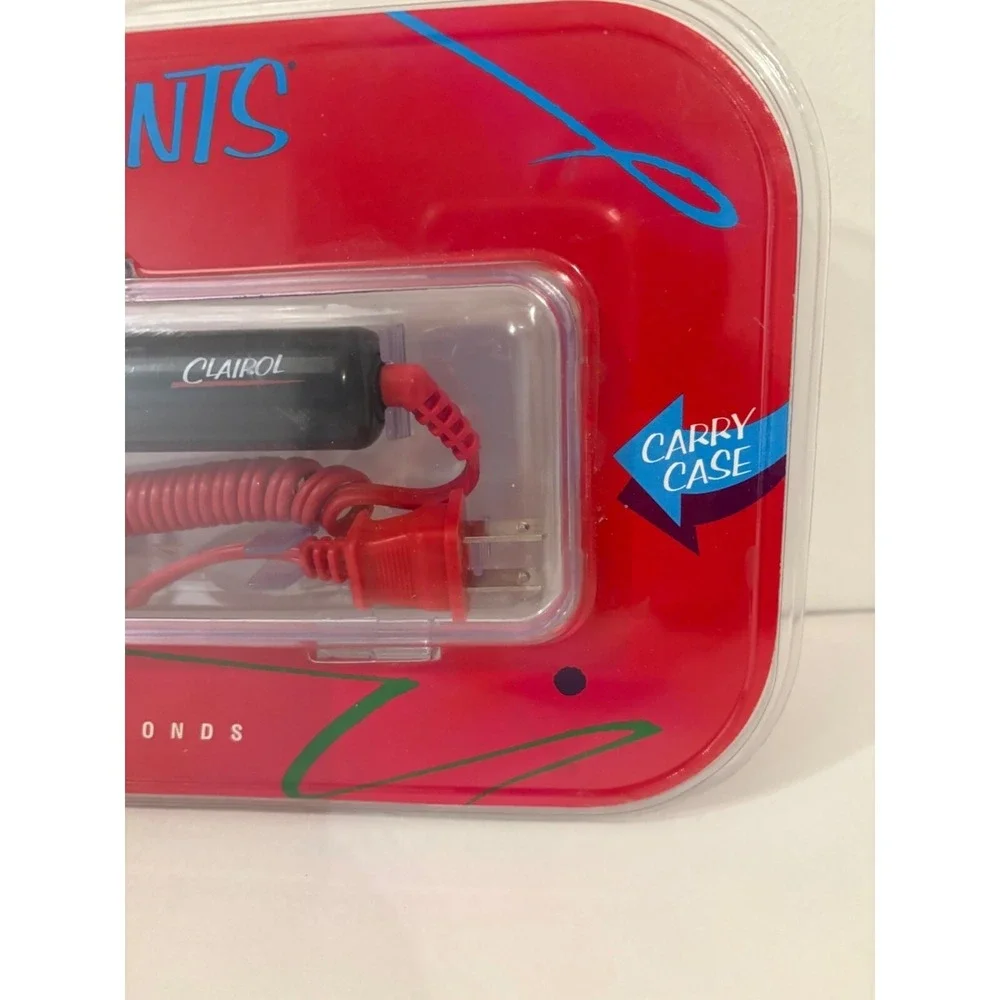 Clairol Currents Styling Brush With Carry Case & Neon‎ Light Model SQ 2 Sealed